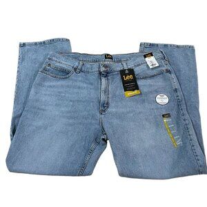 Lee Men's Comfort Stretch Regular Fit Bootcut Jeans Light Wash 40x30 NWT Western